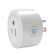 ABQR TUYA 20A Smart Plug Zigbee Socket with Power Monitor Timing Function Voice Control Works US Plug