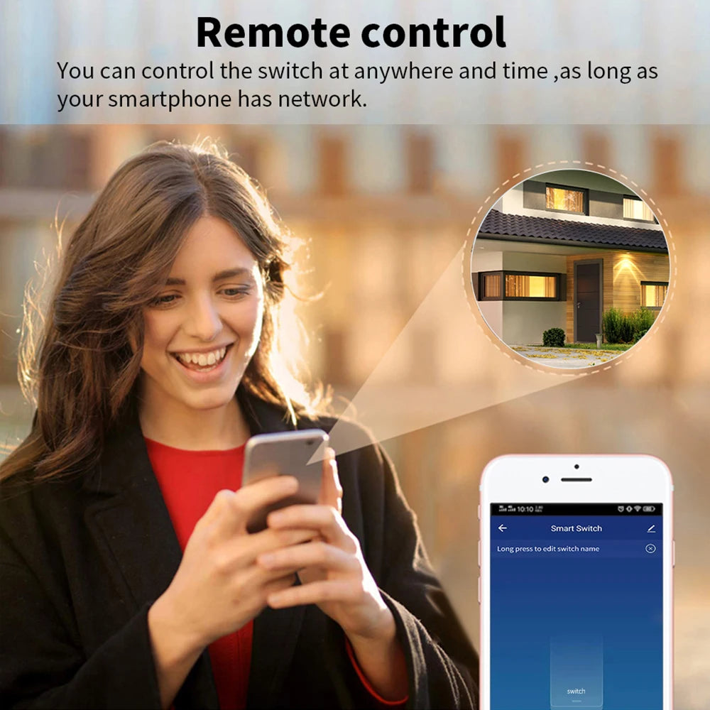 Zigbee Smart Switch for Ewelink App 16A Light Switches DIY Breaker Relay Module Timer Voice Works with Alice Salute Alexa Google