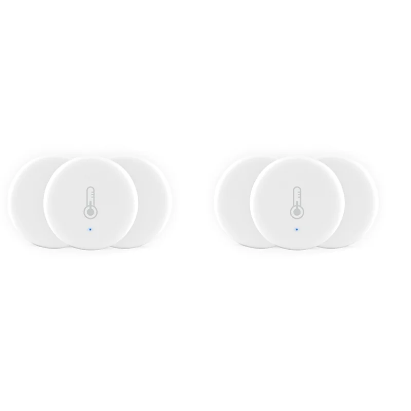 B50B-6X Tuya Smart Zigbee 3.0 Smart Temperature and Humidity Sensor Battery Powered Security with Tuya Smart Life Alexa(B)