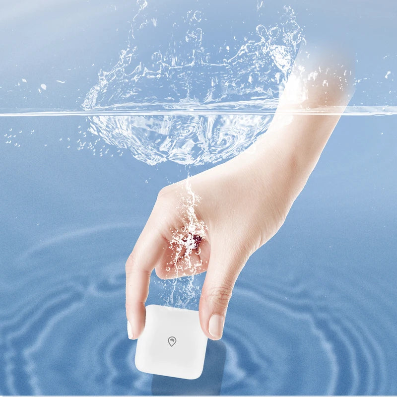 Protect Your Home with the Zigbee 3.0 Water Leakage Sensor - Reliable Immersion Alarm Compatible with Ewelink Zigbee Bridge and Zigbee2Mqtt Gateway