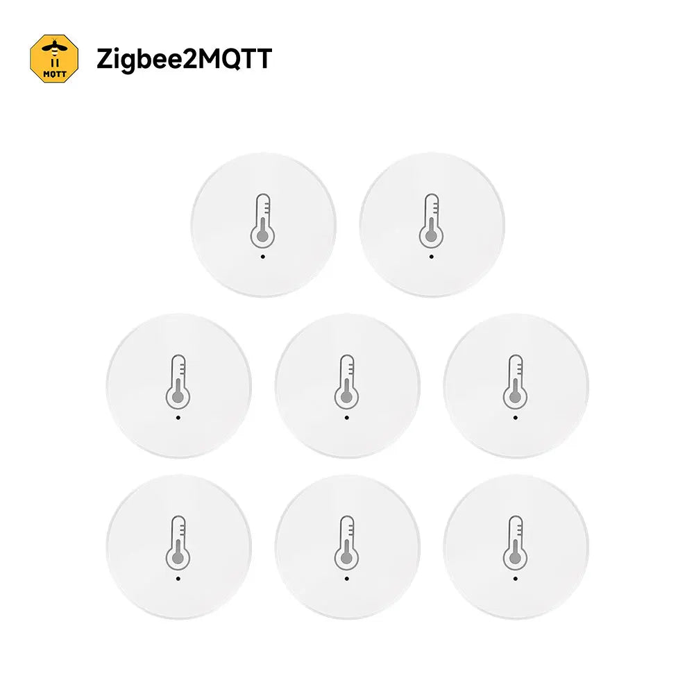Tuya Zigbee3.0 Z2MQTT Temperature and Humidity Sensor Intelligent Home Hygrometer Z2M Real-Time Monitoring Home Assistant