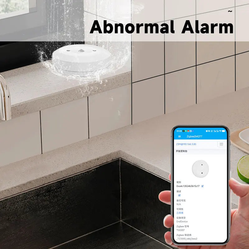 Revolutionary Smart Water Immersion Sensor - Zigbee 3.0 Tuya Z2M Flood Leak Detector with Wireless Alarm for Ultimate Home Safety