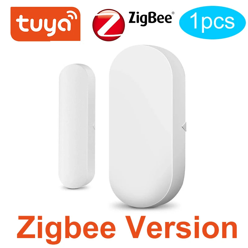 Tuya Wifi/Zigbee Door Window Sensor Garage Door Detector Compatible with Alexa Google Home Smar Tlife APP Free Customised LOGO