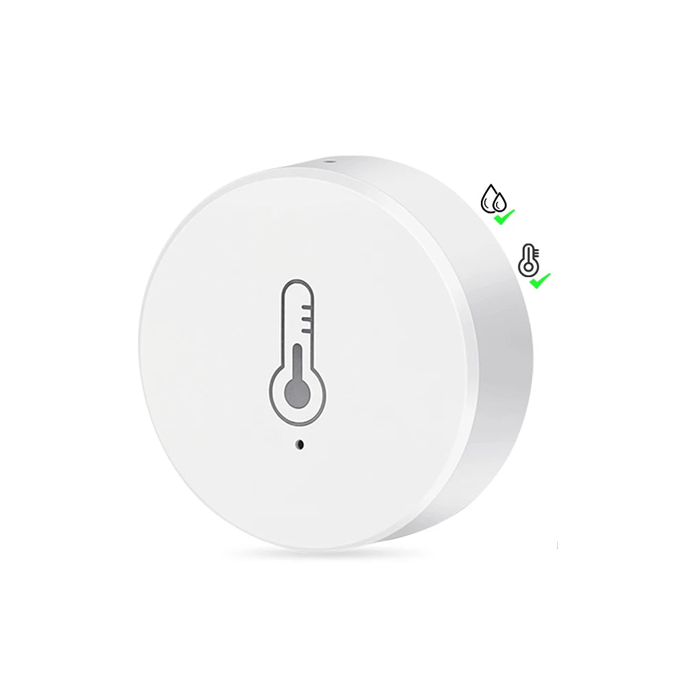 Ewelink Smart Zigbee Temperature Humidity Sensor App Control Indoor Thermometer Monitor Home Automation Works with Alexa Google