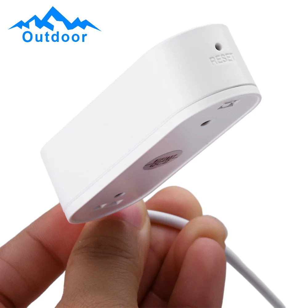 DC 3V Water Level Detector Ewelink Zigbee Intelligent Leakage Alarm Overflow and Immersion Detector Water Level Alarm Sensors