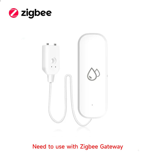 Tuya Wifi/Zigbee Water Sensor Leakage Alarm Flood Leak Detector Smart Home APP Remote Control Smart Home Security Protection