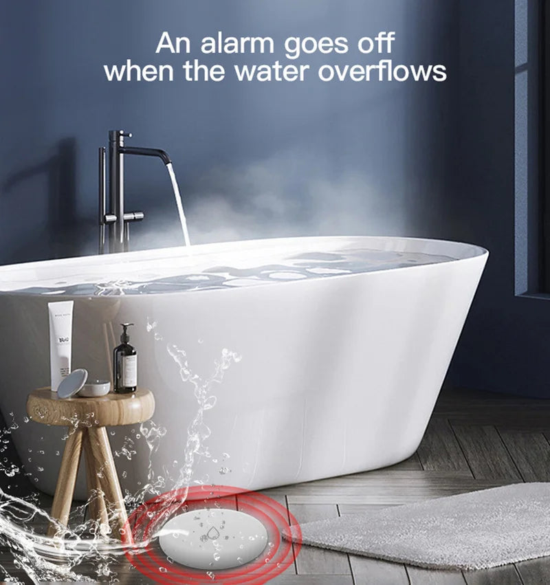 Xiaomi Water Sensor Flood Leak Detector App Remote Monitoring for Kitchen/Bathroom Support Home Assistant Zigbee 2Mqtt