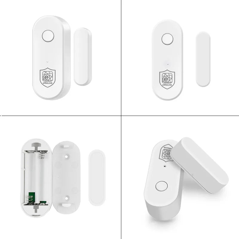 Smart Home Zigbee Door Sensor Window Open Closed Detector Security Alarm Ewelink APP Control Work with Hub Support Alexa Google