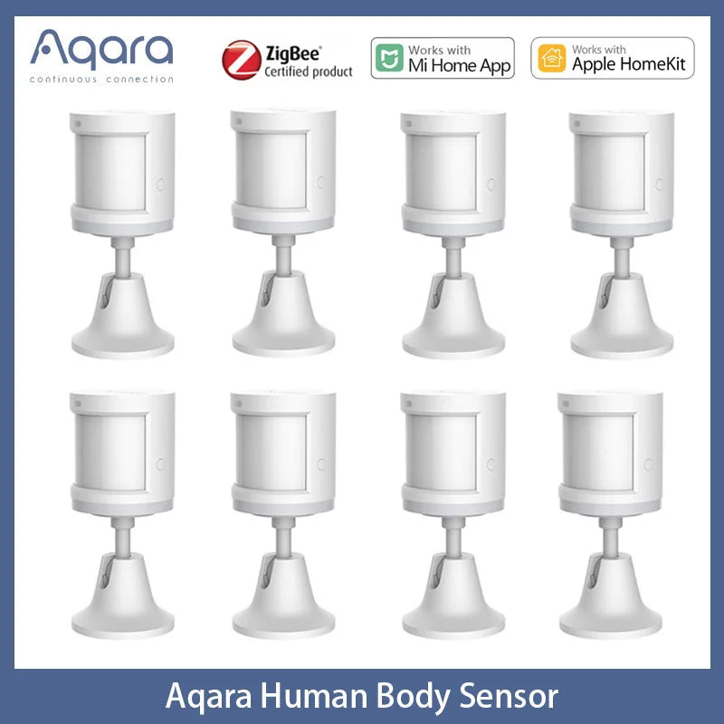 Motion Sensor Wireless Zigbee Smart Human Body Sensor Body Movement Detector Work with Mi Home Apple Homekit Smart Home