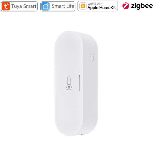 Revolutionize Your Home with the Tuya Zigbee Smart Temperature and Humidity Sensor – Seamlessly Works with HomeKit, Alexa, and Google Home