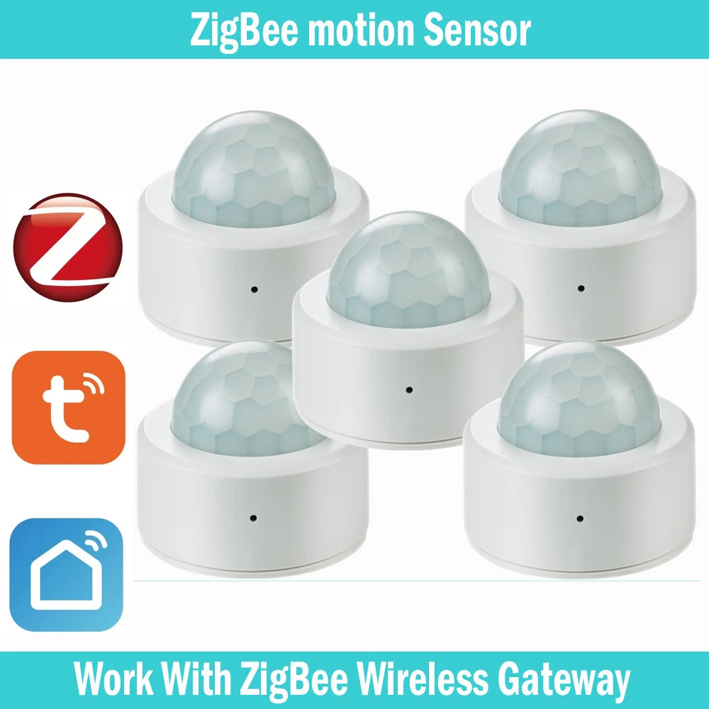 Zigbee 3.0 Smart PIR Motion Sensor Human Motion Sensor Smart Home Detector Home Security Work with Tuya Smart Life Gateway