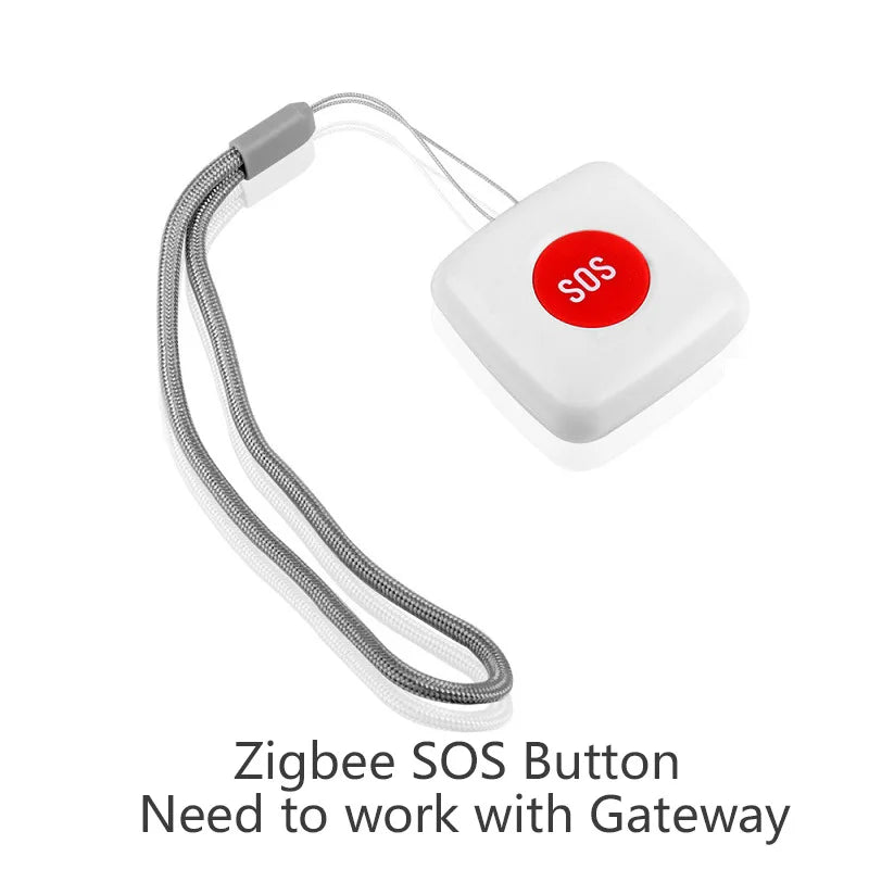 Revolutionize Your Home Security with the Tuya Smart Home Zigbee Emergency Button - One-Click Emergency Response!