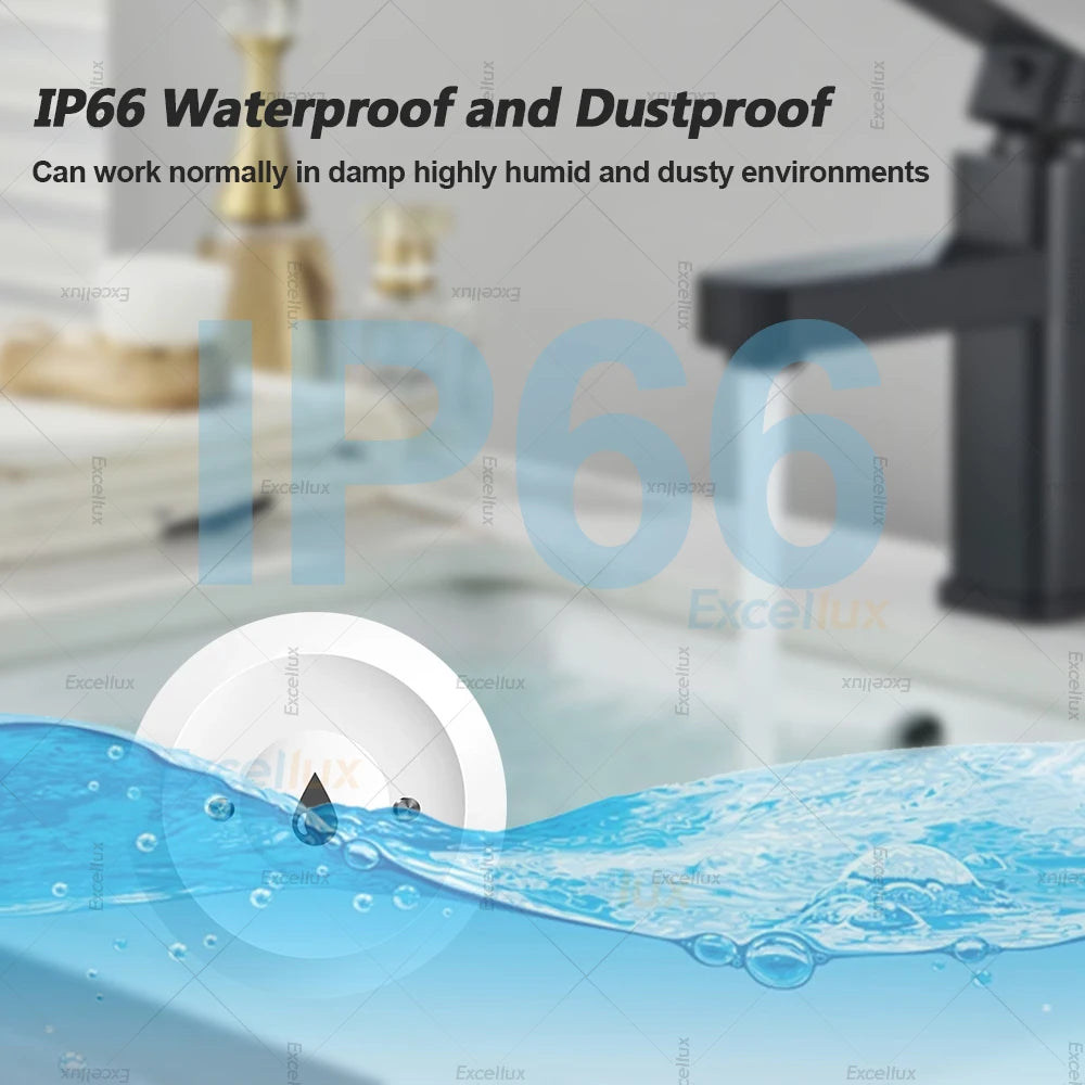 Ewelink Zigbee 3.0 Water Sensor Alarm Water Flood Leak Detector Remote Monitoring Overflow Security Alarm System Support ZHA Z2M