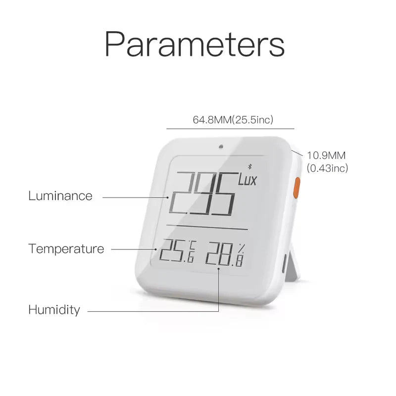 Tuya Smart Zigbee 3.0 Mesh Brightness Thermometer Light Temperature Humidity Detector Sensor Tuya Smart App Control