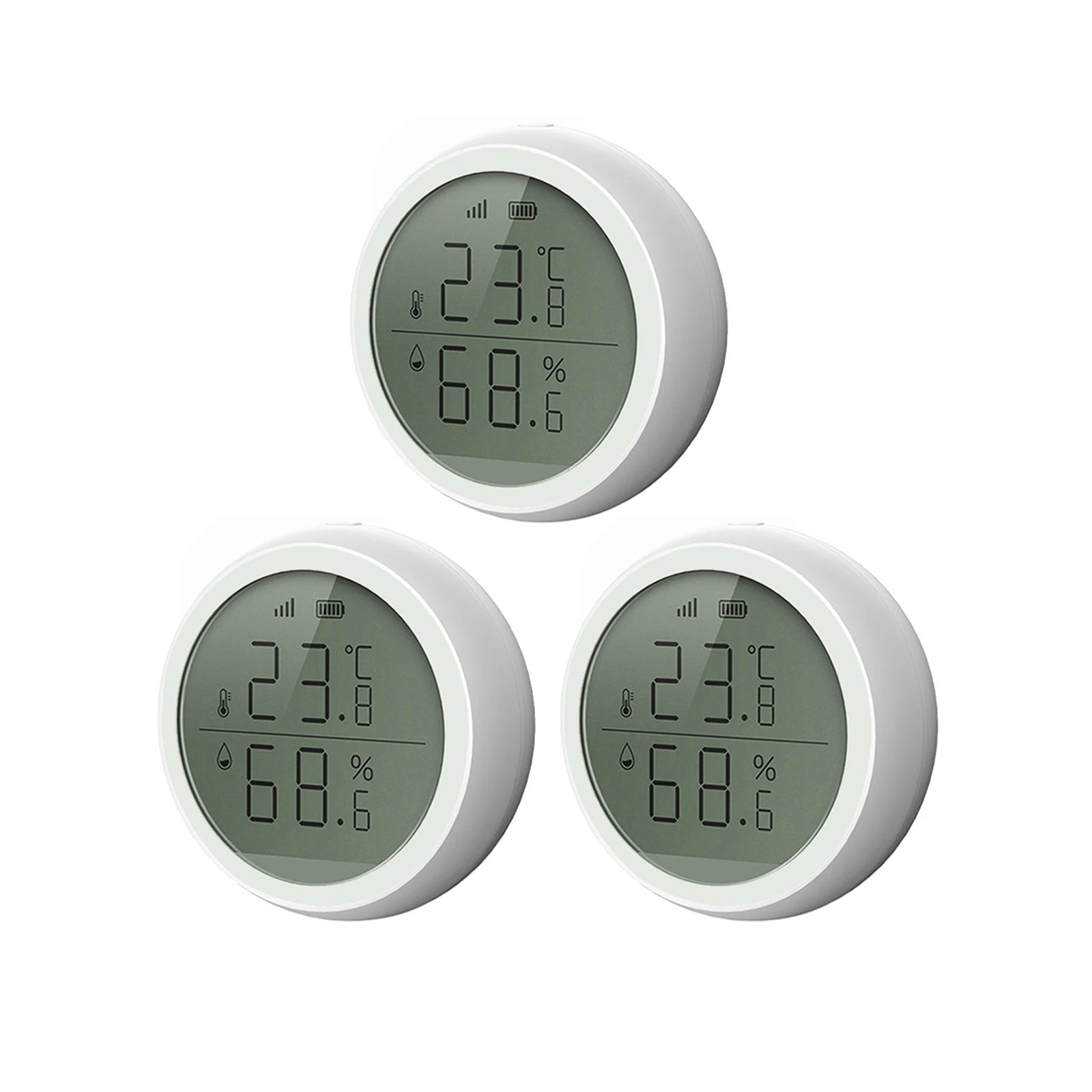 Tuya Zigbee 3.0 Smart Temperature and Humidity Sensor Hygrometer Thermometer for Home Assistant via Zigbee2Mqtt