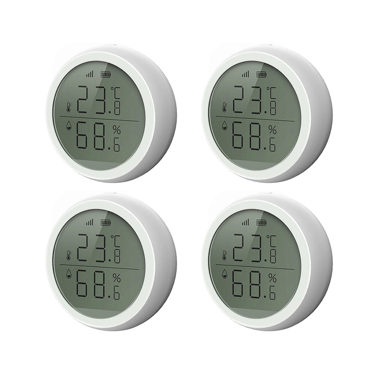 Tuya Zigbee 3.0 Smart Temperature and Humidity Sensor Hygrometer Thermometer for Home Assistant via Zigbee2Mqtt