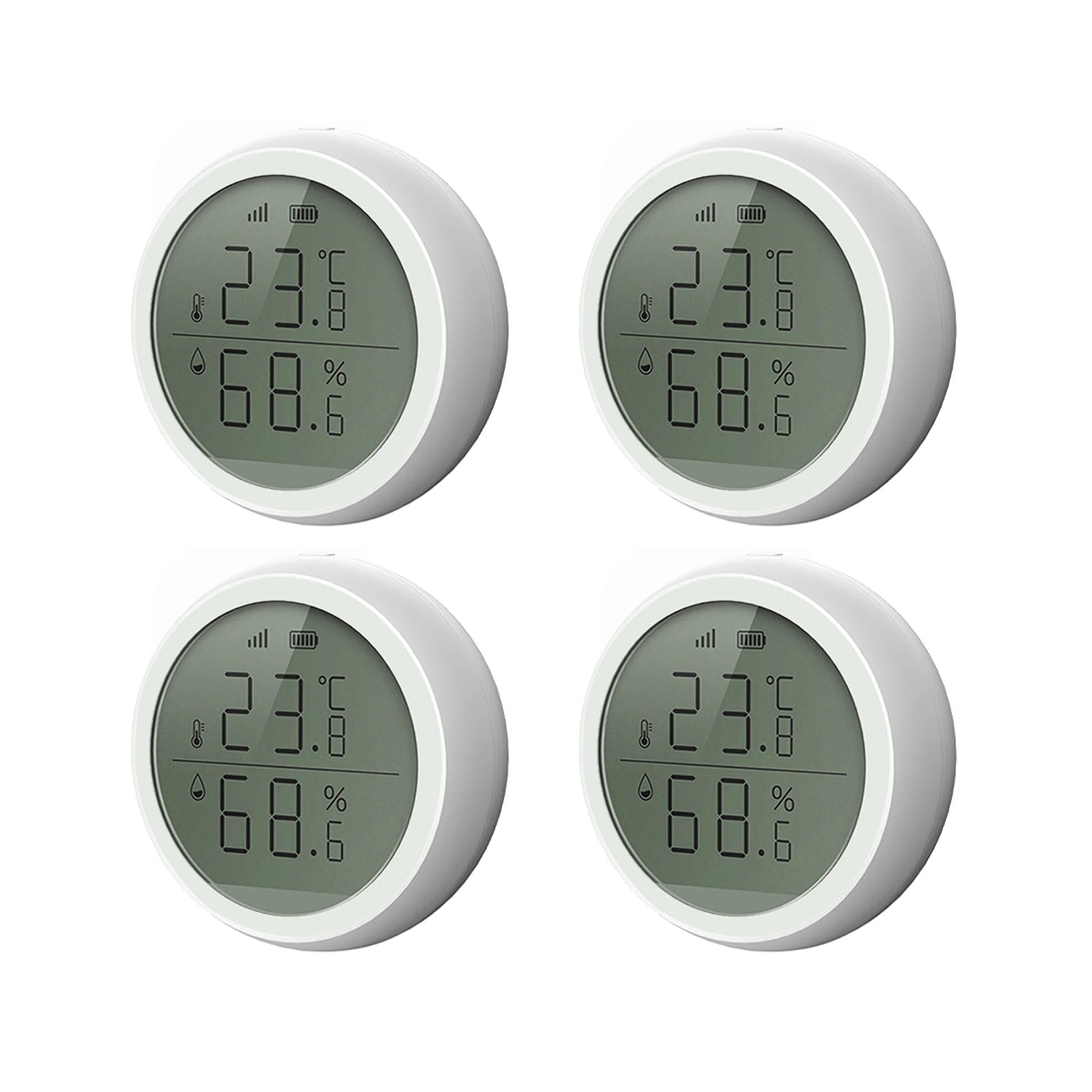 Tuya Zigbee 3.0 Smart Temperature and Humidity Sensor Hygrometer Thermometer for Home Assistant via Zigbee2Mqtt