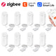 Tuya Zigbee Water Leakage Sensor Wireless Flood Detector Smart Life APP Home Kitchen Overflow Alarm Works with Hub Required
