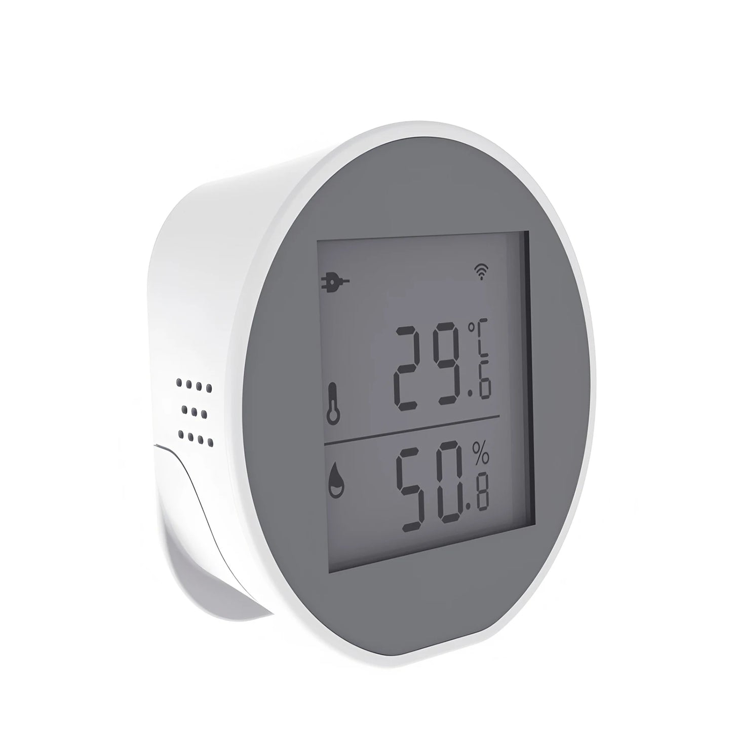 Tuya Smart Wifi & Zigbee Temperature Humidity Sensor Indoor Hygrometer Thermometer Detector Alarm LCD Support Alexa Google Home