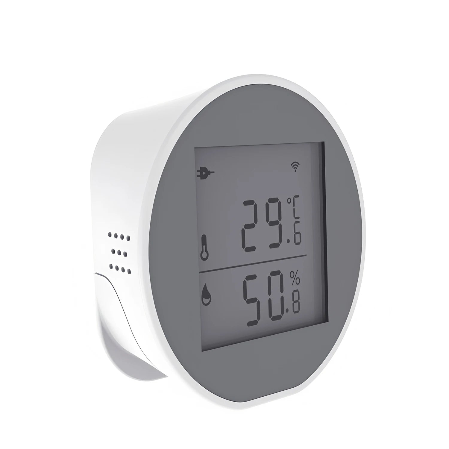 Tuya Smart Wifi & Zigbee Temperature Humidity Sensor Indoor Hygrometer Thermometer Detector Alarm LCD Support Alexa Google Home