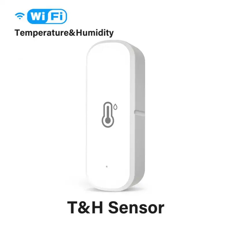 CoRui WIFI Temperature Humidity Sensor Indoor Outdoor Hygrometer Thermometer Detector Smart Life Remote Control for Home