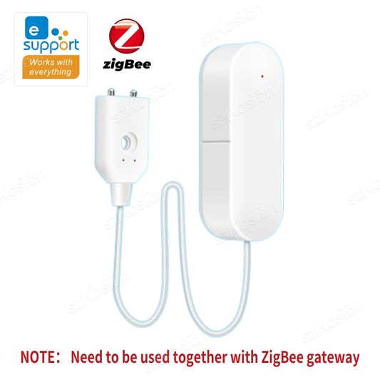 Zigbee Water Leakage Sensor Alarm Water Level Detector Flood Leakage Sensor Ewelink APP Remote Control Security Alarm System