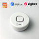 Zigbee Water Leakage Detector Works with Tuya Smart Life APP Drip Sensor Home Kitchen Safety Overflow Alarm High-Decibel Sound