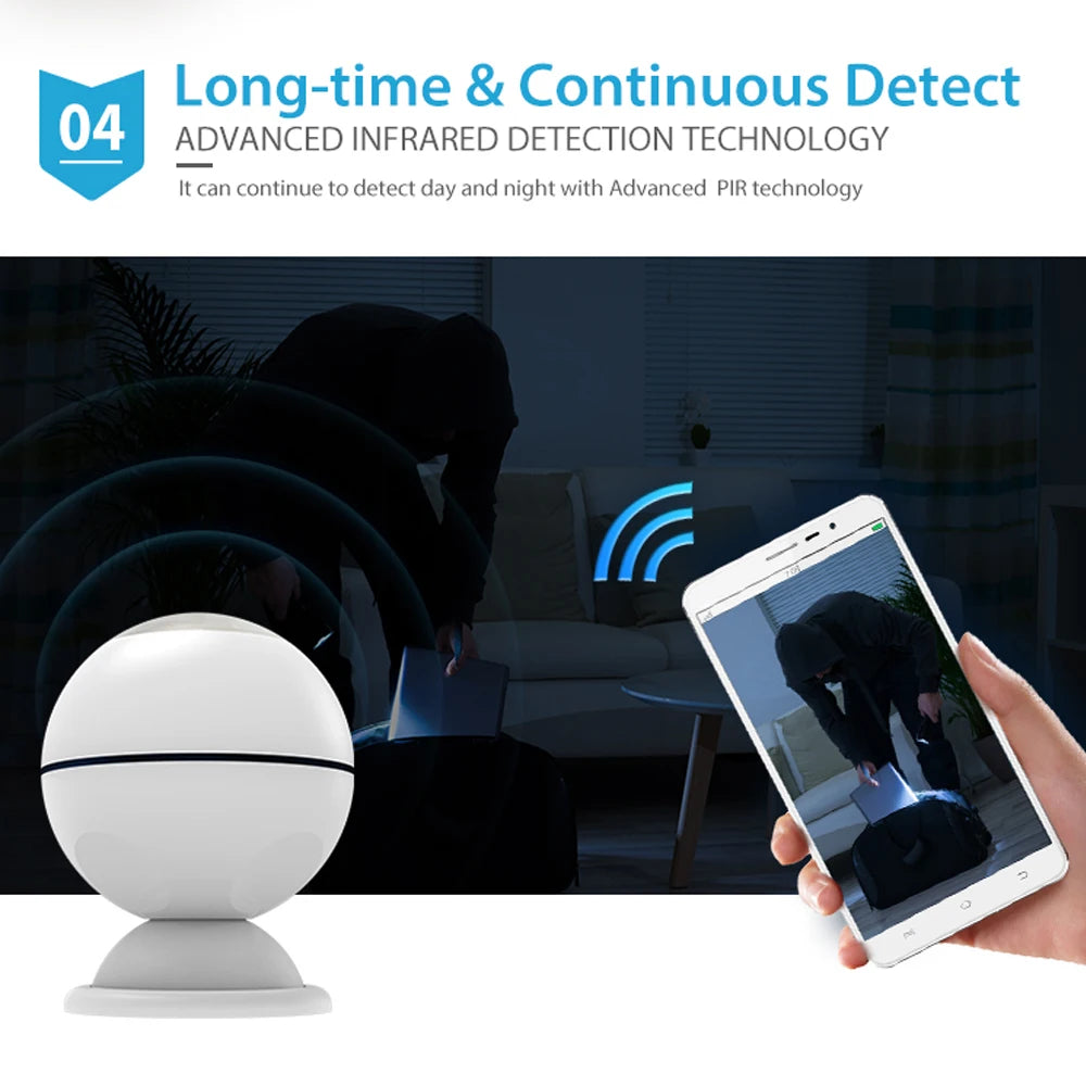 NEO COOLCAM Smart Home Z-Wave plus PIR Motion Sensor Detector Temperature Sensor Lux Z Wave Alarm System Motion Sensor