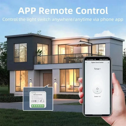 Transform Your Home with the Tuya WiFi/Zigbee Smart Switch Mini Breaker – Effortless Remote Control & Voice Activation for a Smarter Lifestyle