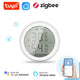 Tuya Wifi/Zigbee Temperature and Humidity Sensor Indoor Smart Thermometer Hygrometer Detector Work with Alexa Google Home Alice