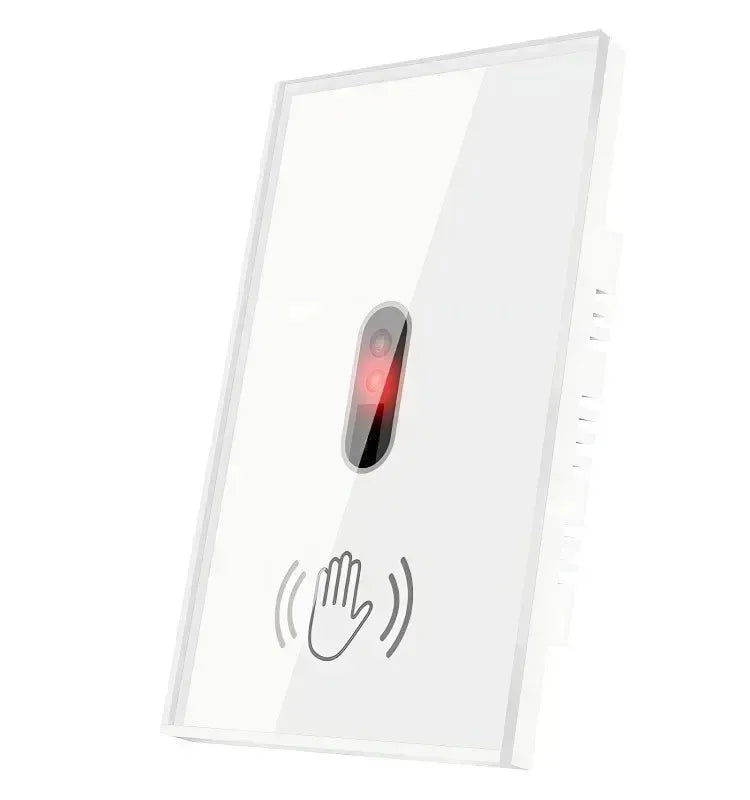 Wifi Infrared Sensor Wall Smart Switch Non-Contact Power Turn on the Light Power on off Lamp with Ewelik Salute Alexa Alice
