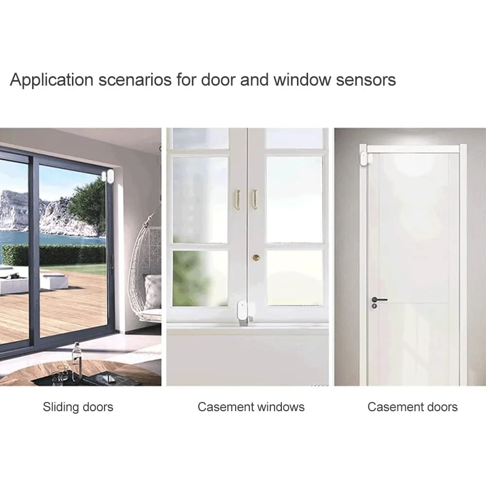 Ewelink Zigbee Door Window Sensor Contact Security Burglar Door Sensor Alarm Magnetic Door Sensor Works with Alexa Alice