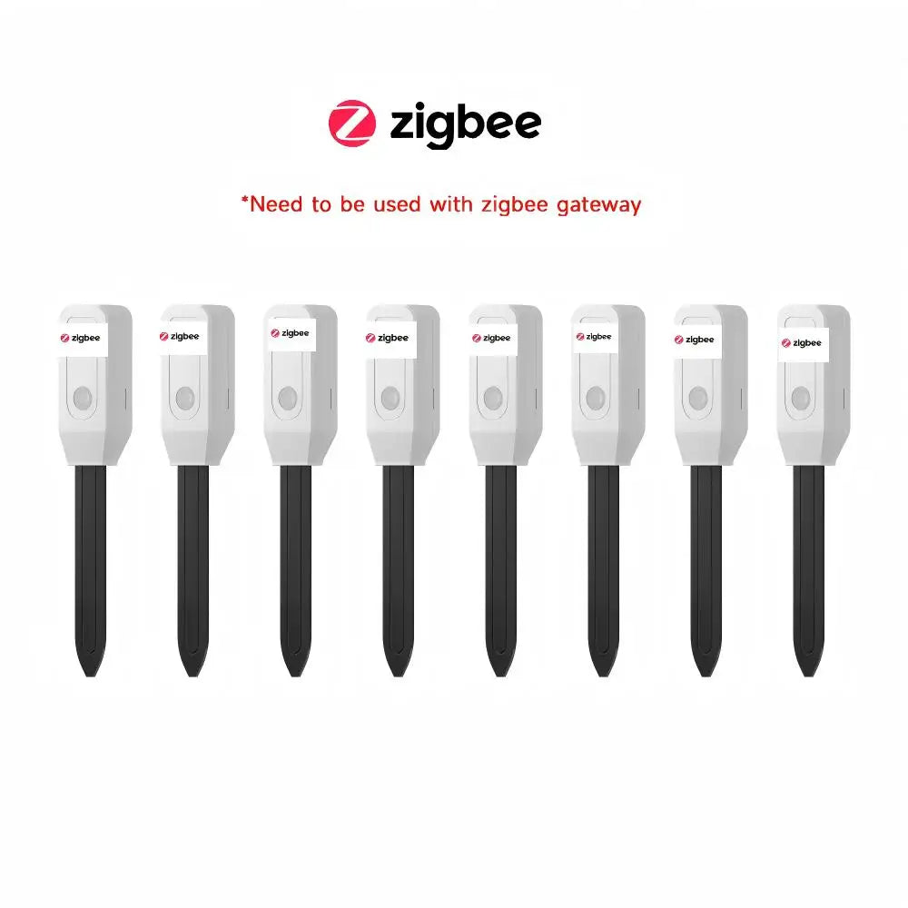 Transform Your Garden with the Tuya Smart Home Zigbee Soil Moisture & Temperature Monitor - The Ultimate Plant Care Assistant with Remote Watering!