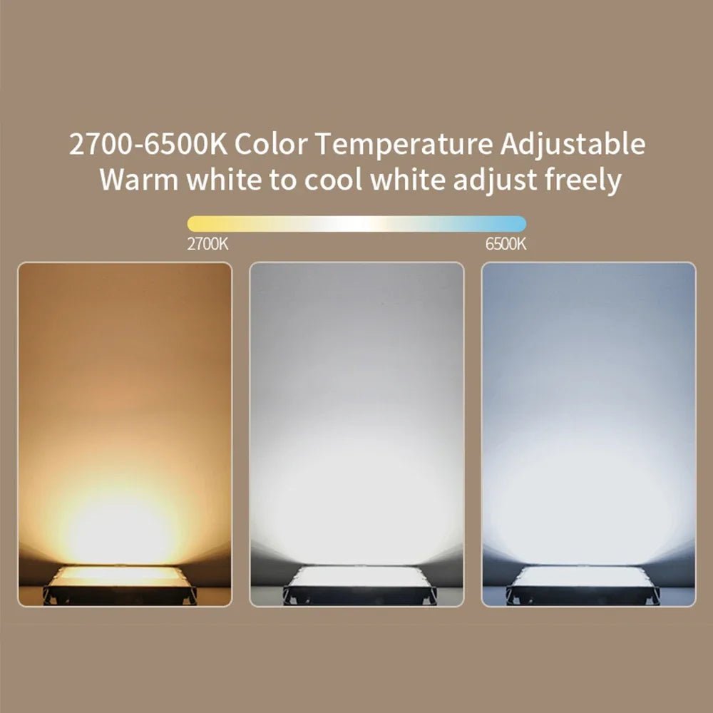 Zigbee Outdoor Floodlight RGBWW LED Garden Lamp 30W Waterproof Grade Compatible with Tuya App Alexa Echo plus Voice & RF Control