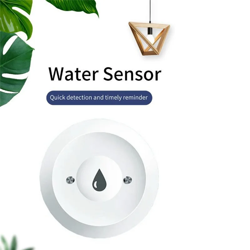 Zigbee TUYA Smart Water Leak Detector Flood Sensor Remote Monitoring via Tuya Zigbee Gateway Water Tank Full Alarm-Abft