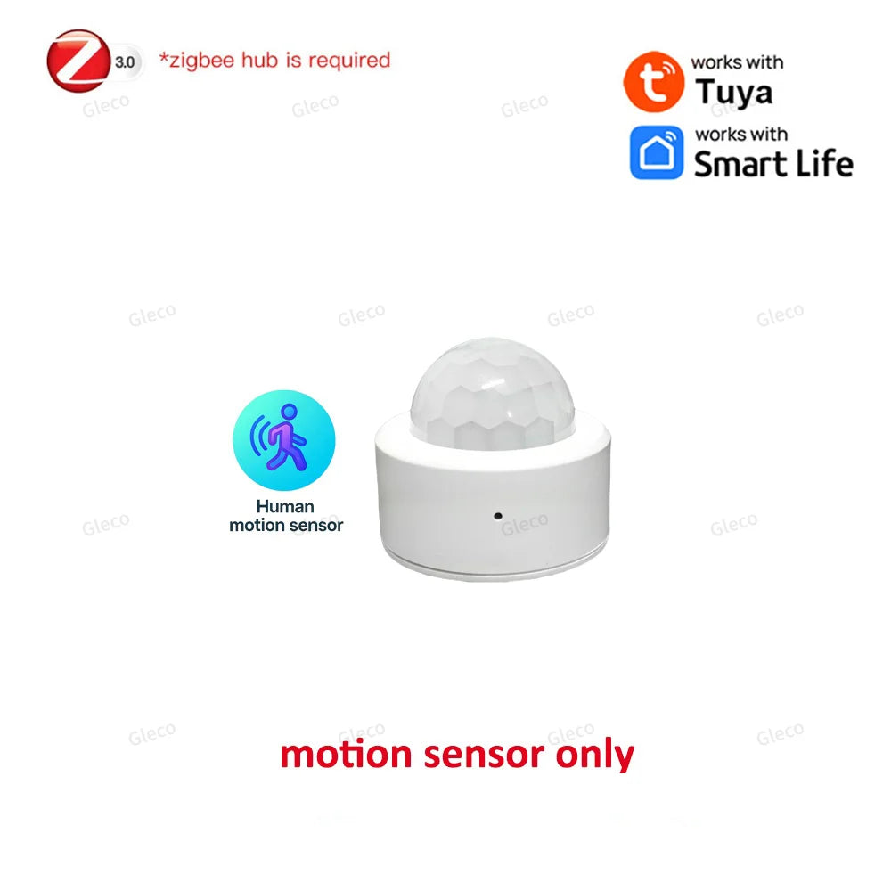 Zigbee 24G Mmwave Radar Presence Sensor Human Detector Motion/Static Detection for Tuya Z2M Smart Home Security Automation Alarm