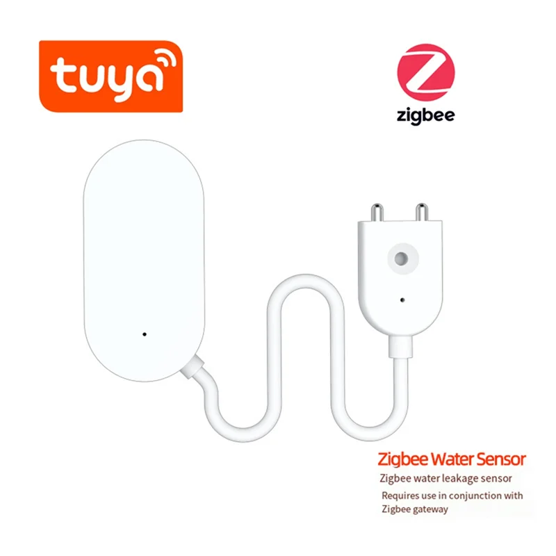B04B-Tuya Zigbee Leak Sensor Water Leakage Detector Leakage Sensor Water Sensor Prevent Water Leakage for Smart Home
