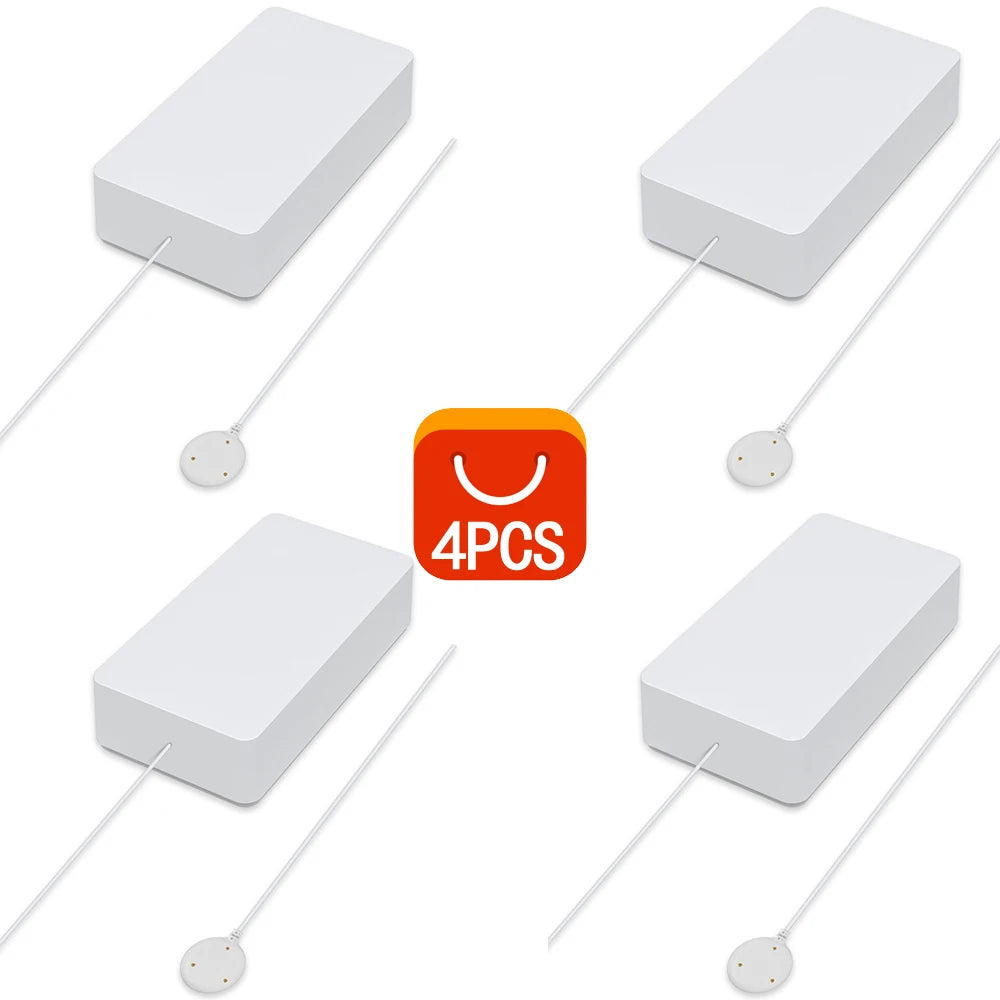 Works with Homekit Water Leak Sensor Zigbee 3.0 Wireless Flood Detector for Alarm System and Smart Home Automation Apple Homekit