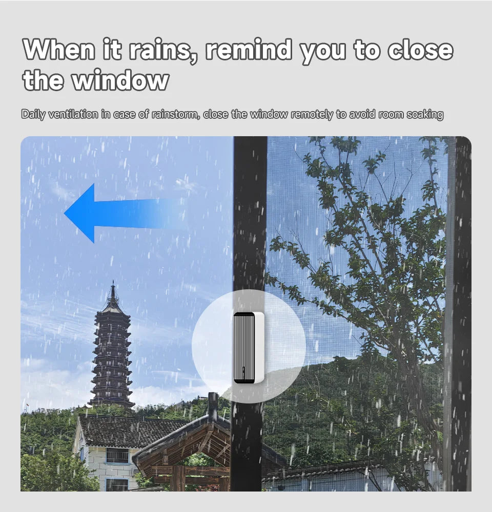 Enhance Your Smart Home with the Tuya Zigbee Water Immersion and Rain Sensor - Get Real-Time Rain Reminders and Alerts!
