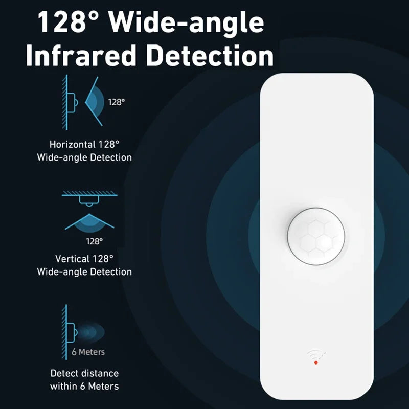 Tuya Zigbee PIR Motion Sensor Smart Home Wifi Human Body Infrared Detector Security Smart Life App Works with Alexa Google Home