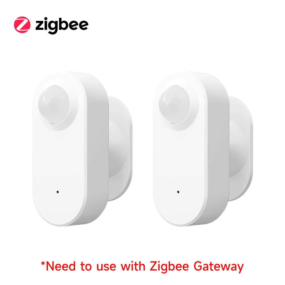 360° Rotatable Tuya Wifi Zigbee Smart Motion Detection Sensor Security Alarm Human Infrared Movement Sensor Alexa Google Home