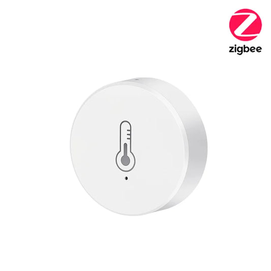 Real Time Tuya Smart Life Zigbee Temperature and Humidity Sensor Thermometer Monitor Work for Alexa Google Home Assistant