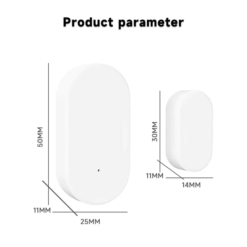 Tuya Zigbee Door Sensor Window Detectors Magnetic Sensor Smart Home Security Protection Remote Monitor from APP