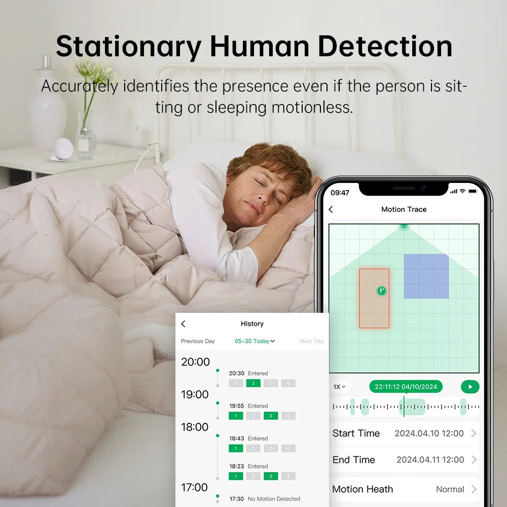 Linknlink Emotion Max 60Ghz Mmwave Radar Wifi Smart Presence Sensor, IR Blaster, Light Sensor, Motion2Mqtt Home Assistant