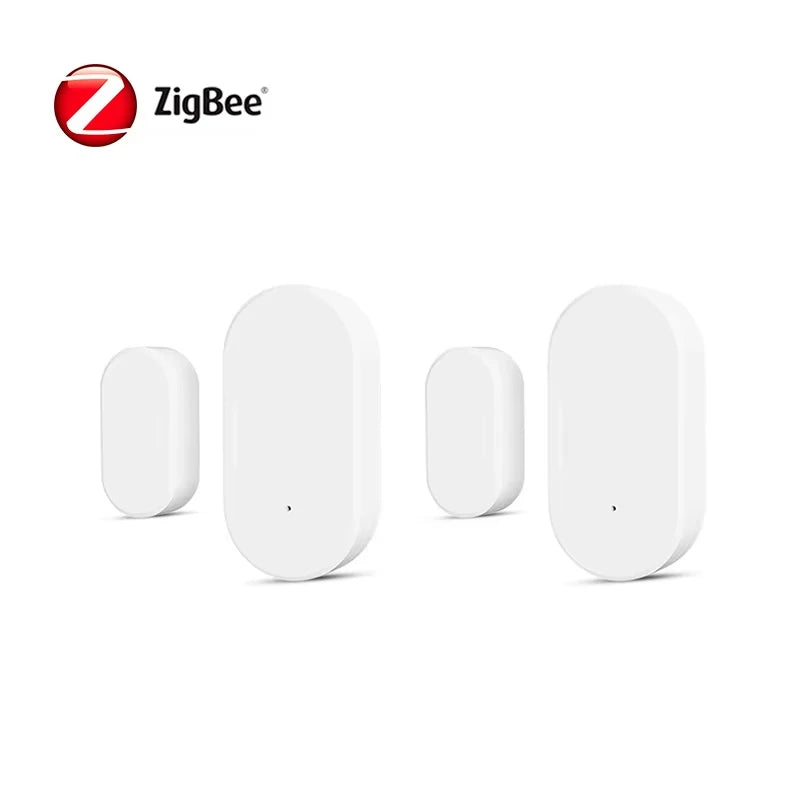 Tuya Zigbee Door Sensor Window Detectors Magnetic Sensor Smart Home Security Protection Remote Monitor from APP