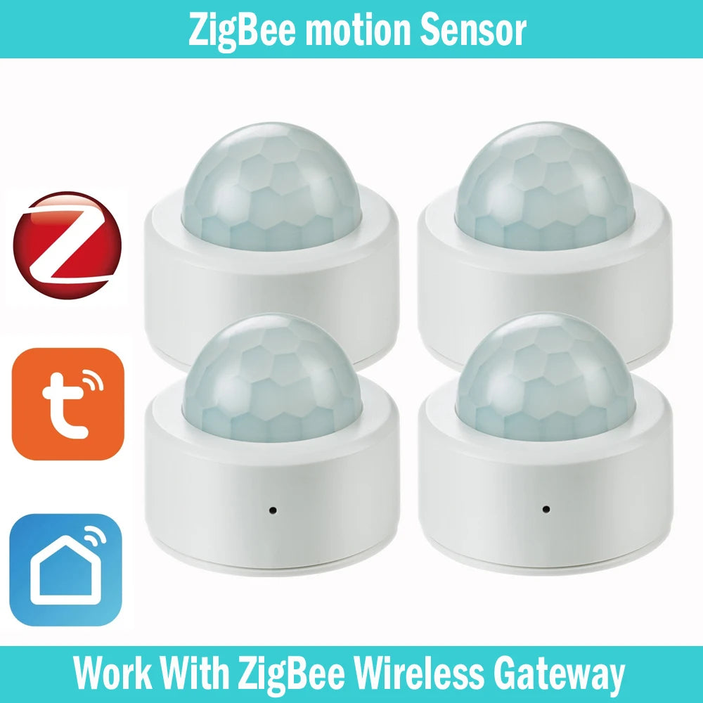 Zigbee 3.0 Smart PIR Motion Sensor Human Motion Sensor Smart Home Detector Home Security Work with Tuya Smart Life Gateway