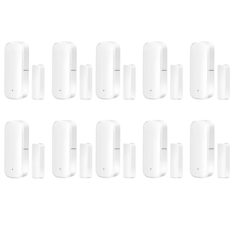 Tuya Zigbee 3.0 Smart Door Sensor Security Protection Open/Closed Door Detector with Smart Life APP Control Alexa & Google Home