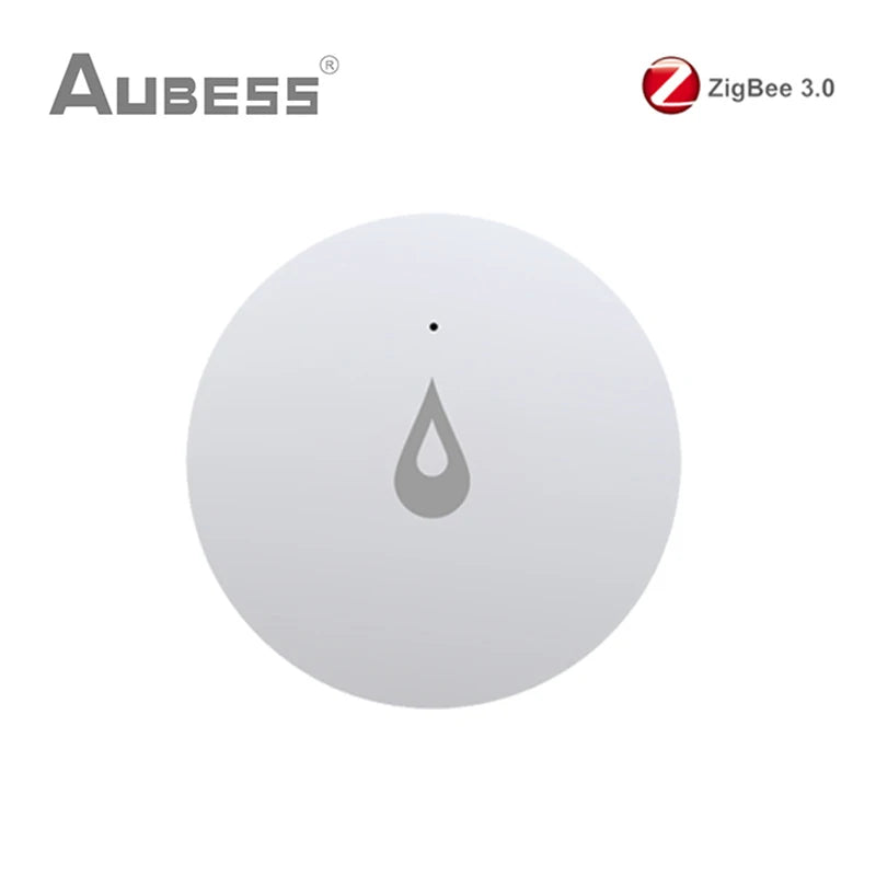 Zigbee 3.0 Tuya Water Leak Detector Flood Sensor Water Tank Full Water Linkage Smart Home Security Alarm Support Smart Life