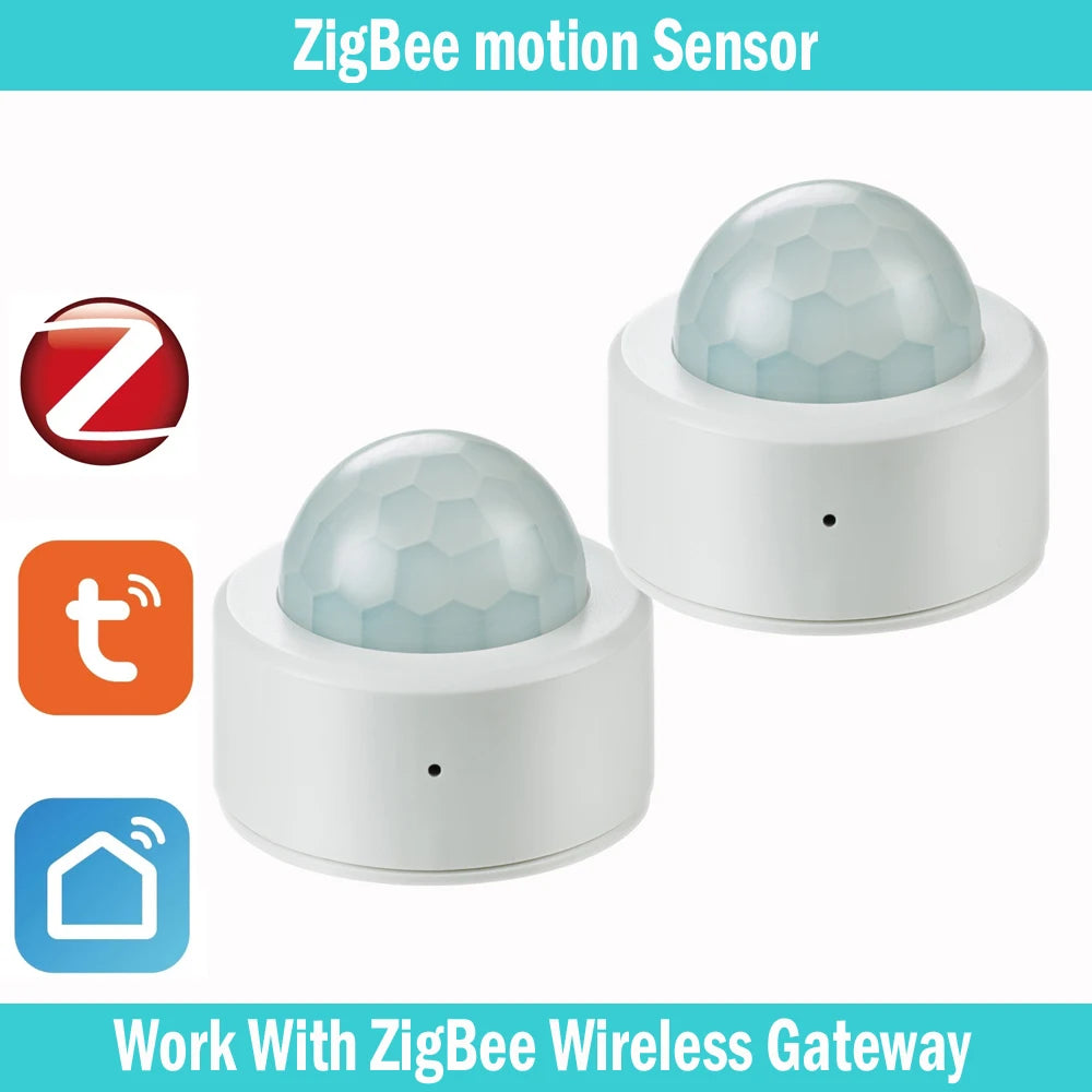 Zigbee 3.0 Smart PIR Motion Sensor Human Motion Sensor Smart Home Detector Home Security Work with Tuya Smart Life Gateway