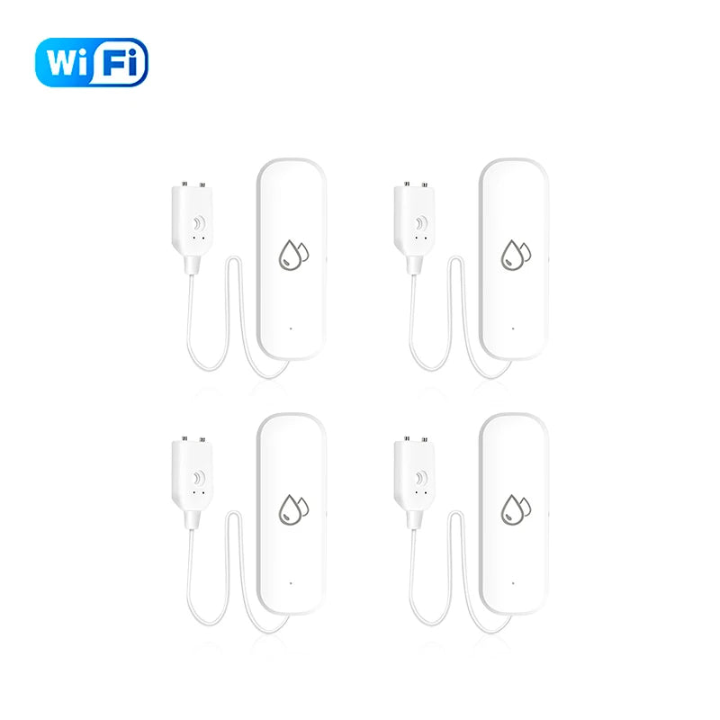 Tuya Wifi/Zigbee Water Sensor Leakage Alarm Flood Leak Detector Smart Home APP Remote Control Smart Home Security Protection